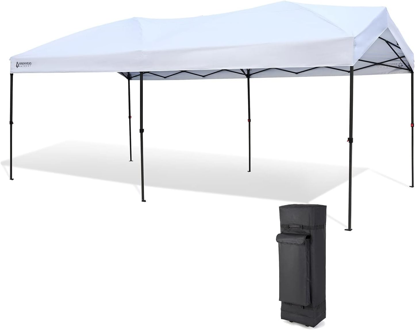 arrowhead tent 10’ x 20’ High Ceiling Pop-Up Canopy & Instant Shelter, Water & UV Res