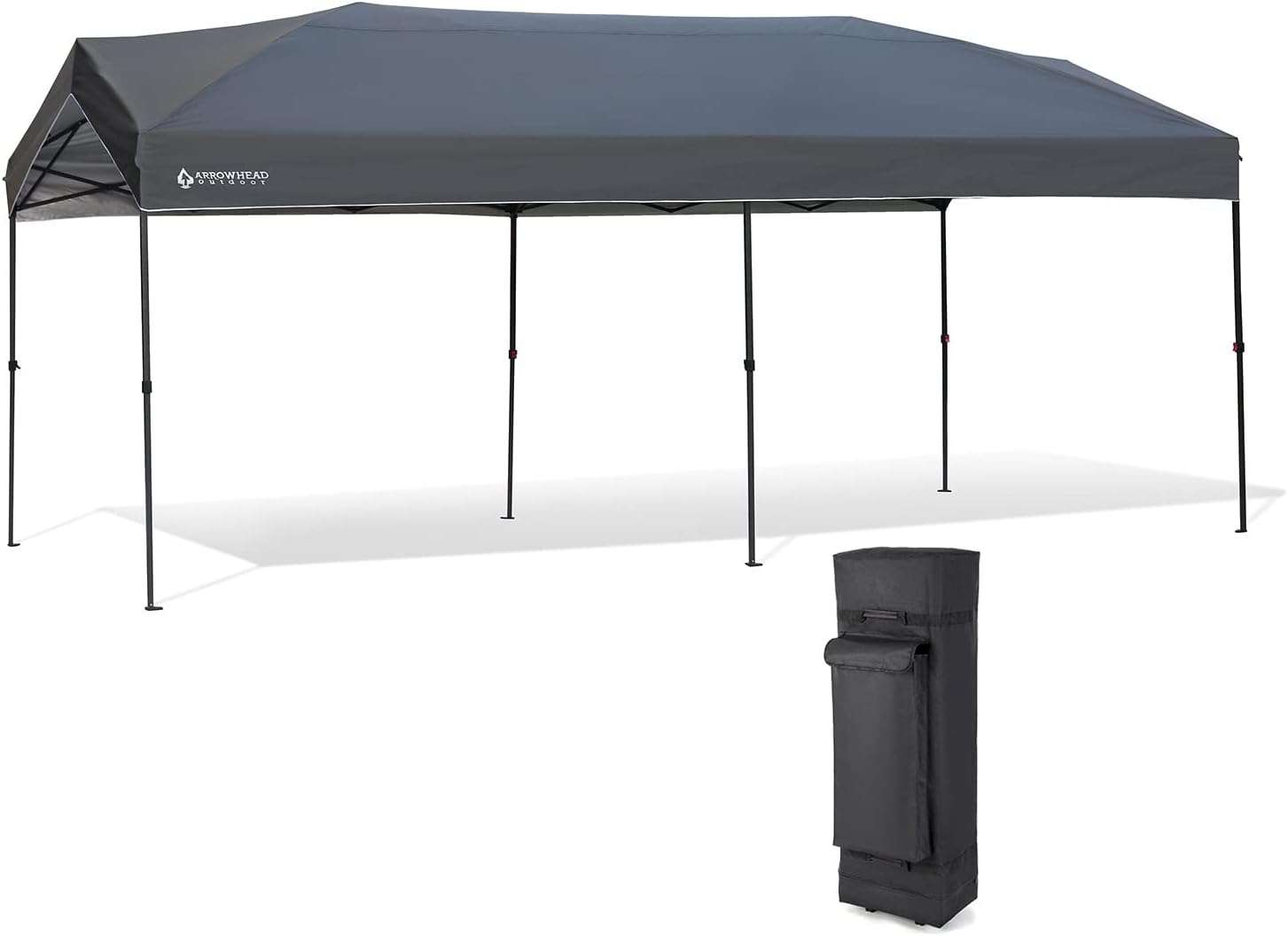 10’ x 20’ High Ceiling Pop-Up Canopy & Instant Shelter, Water & UV Resistant