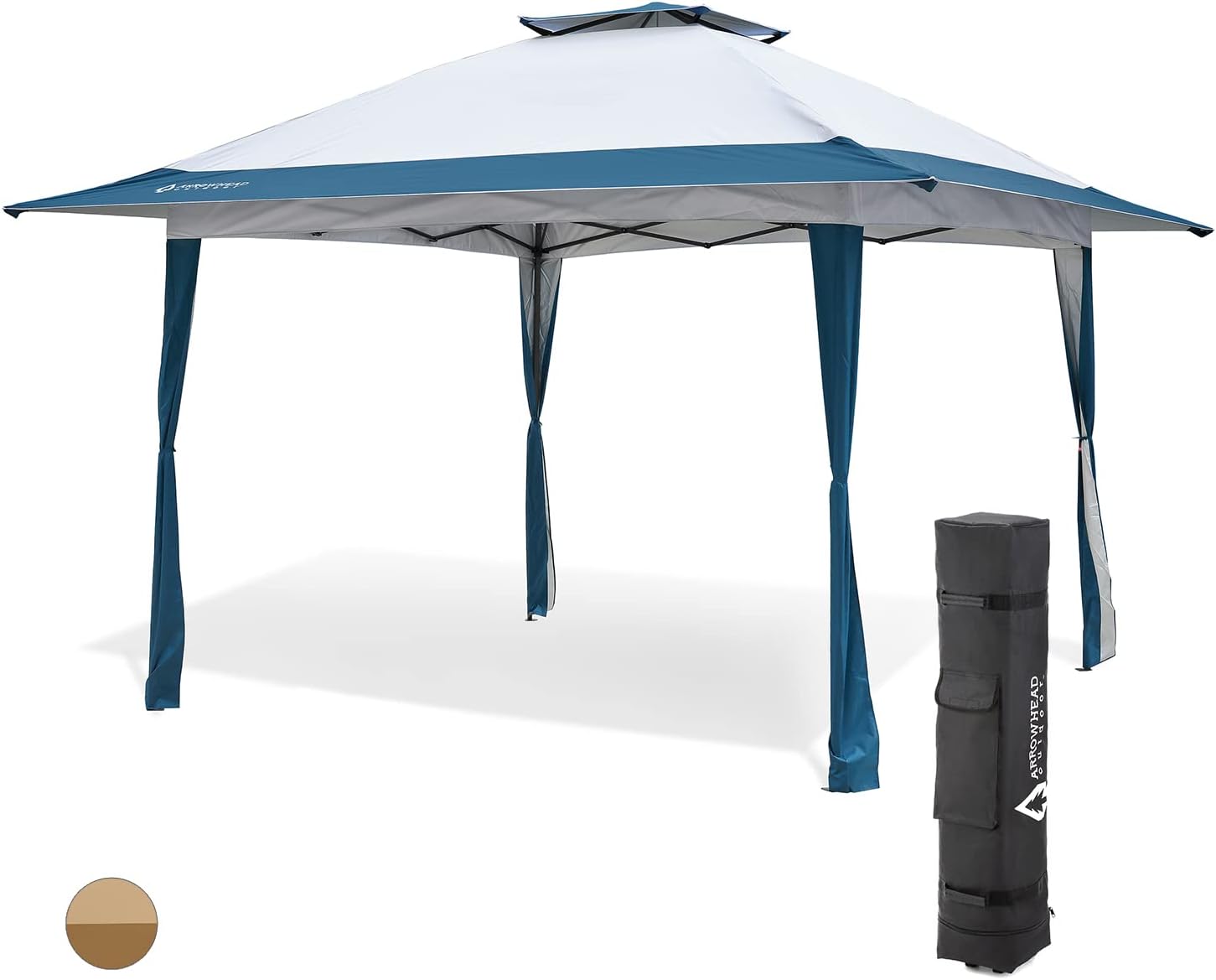 13' x 13' Pop-Up Canopy & Instant Shelter - Water & UV Resistant