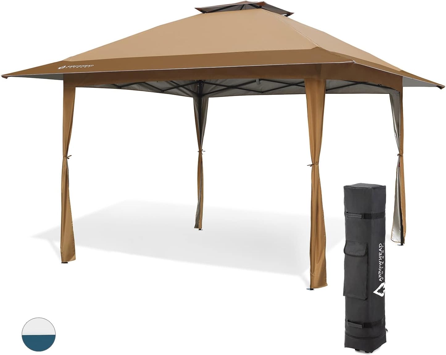 13' x 13' Pop-Up Canopy & Instant Shelter - Water & UV Resistant