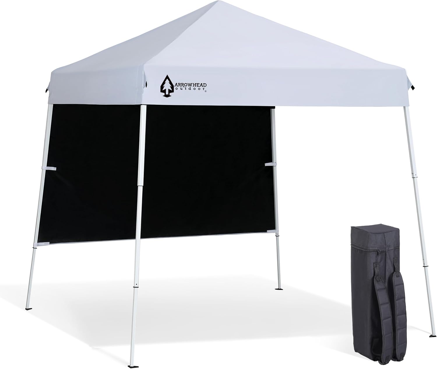 pop up tent with walls ARROWHEAD Outdoor White Pop-up Canopy