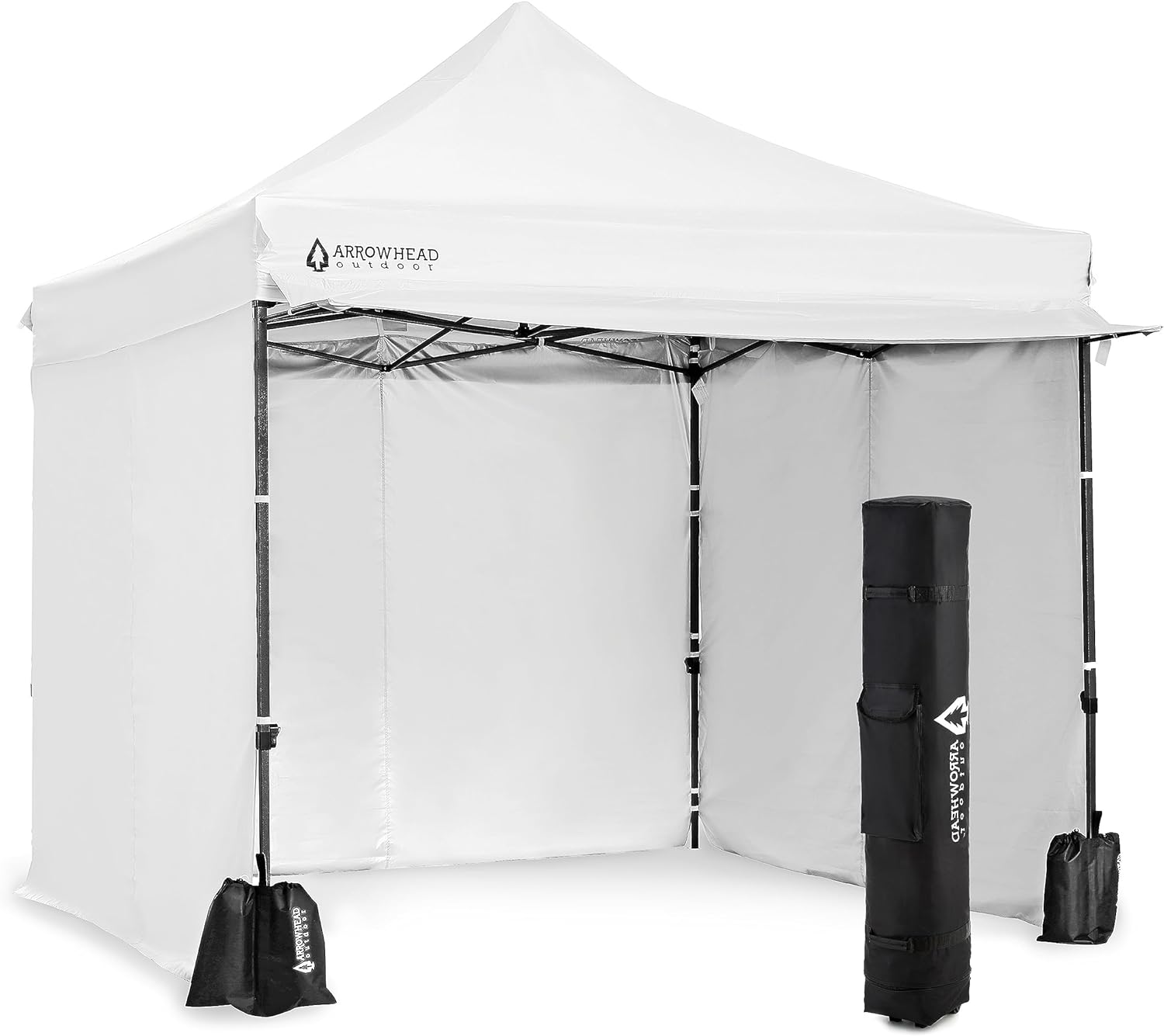 10' x 10' Pop-Up Canopy with Sidewalls & Awning