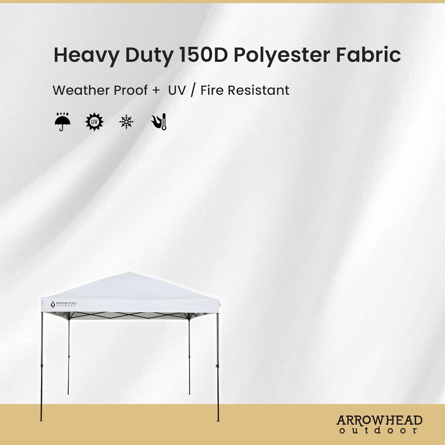 10' x 10' Pop-Up Canopy & Instant Shelter - Water & UV Resistant