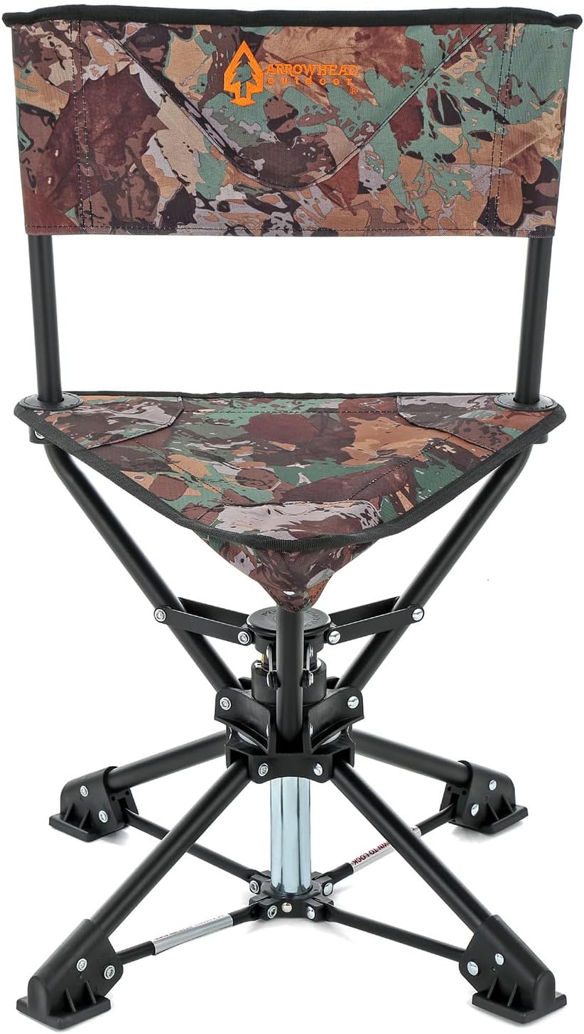 360° Degree Swivel Hunting Chair Stool Seat