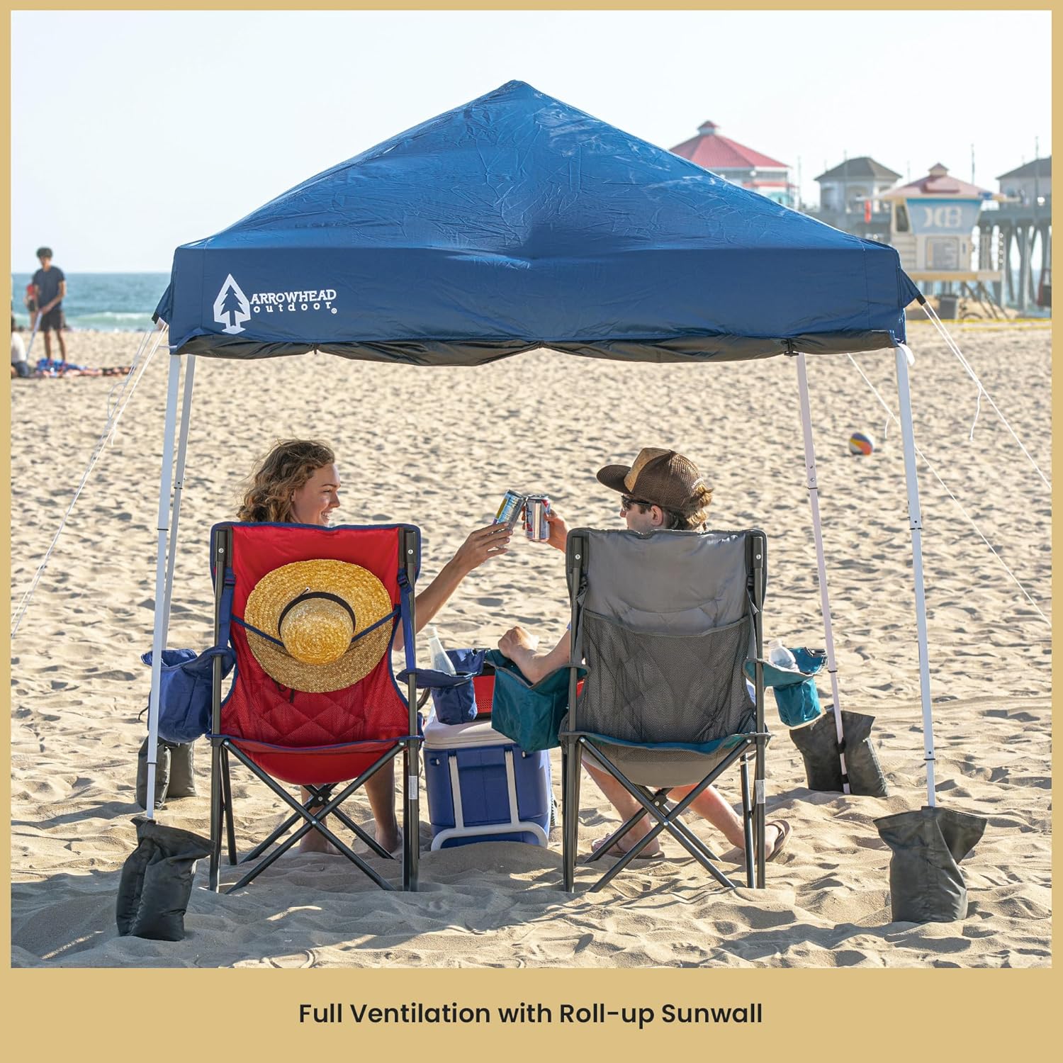 arrow head tent ARROWHEAD Outdoor White Pop-up Canopy