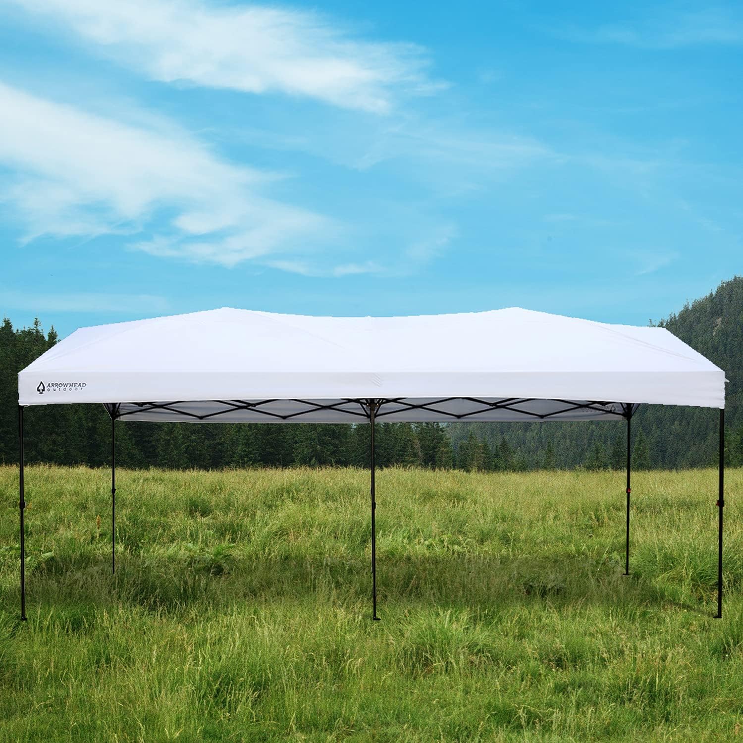 10’ x 20’ High Ceiling Pop-Up Canopy & Instant Shelter, Water & UV Resistant