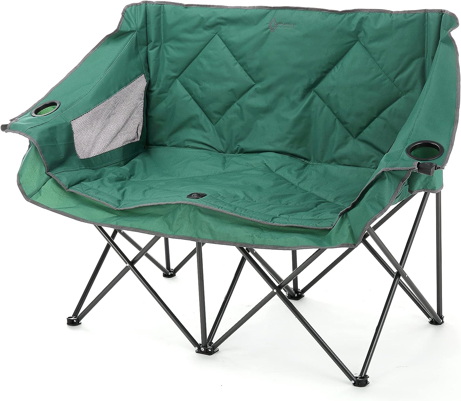 Double loveseat 2024 camping chair