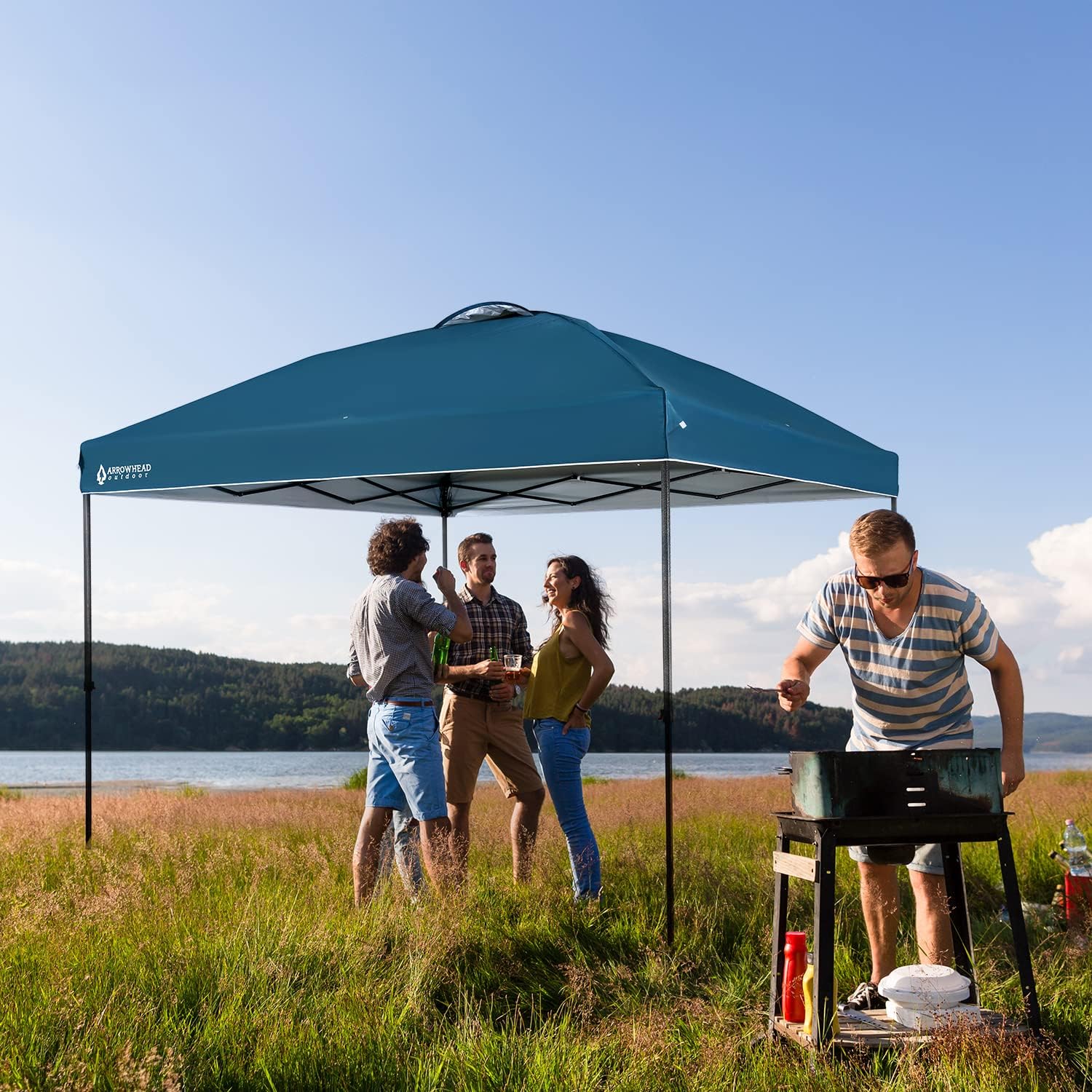 12' x 12' Pop-Up Canopy & Instant Shelter - Water & UV Resistant